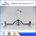 Plastic Coated Wire Hanger With Multi-Bars , Meifeng Clothes Plastic Coated Wire Hangers